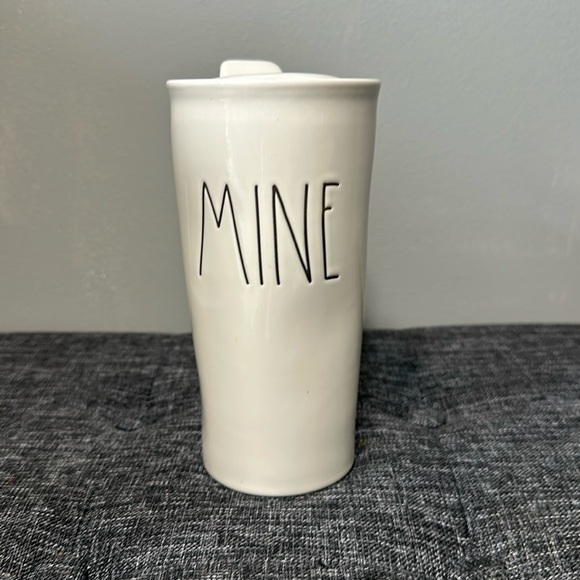 Rae Dunn “MINE” Travel Cup ❤️3 for $20❤️ NWOT - Picture 1 of 3